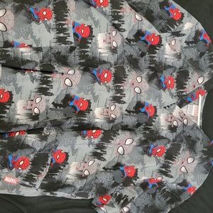 Tooniforms spiderman scrub top